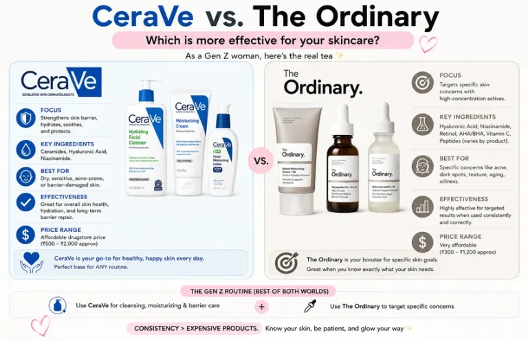 I Am a Genz Woman. How Does Cerave Compare to the Ordinary in Terms of Skincare Effectiveness? i am a genz woman. how does cerave compare to the ordinary in terms of skincare effectiveness?