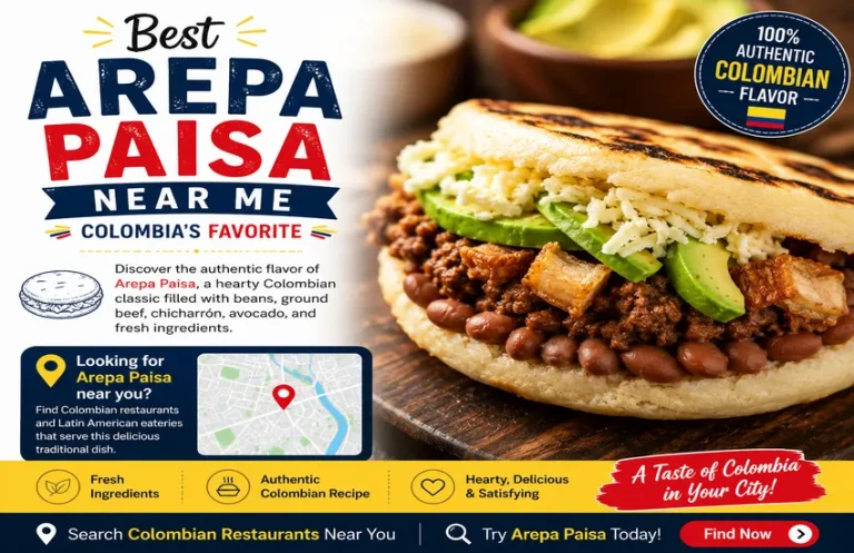 best arepa paisa near me